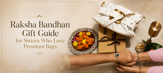 Raksha Bandhan Gift Guide for Sisters Who Love Premium Bags
