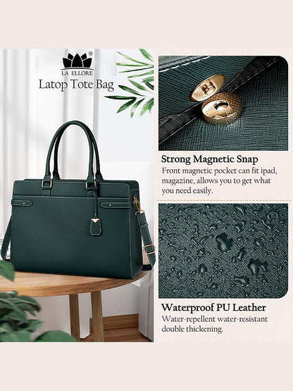 AQUA TOTE BAG + WALLET