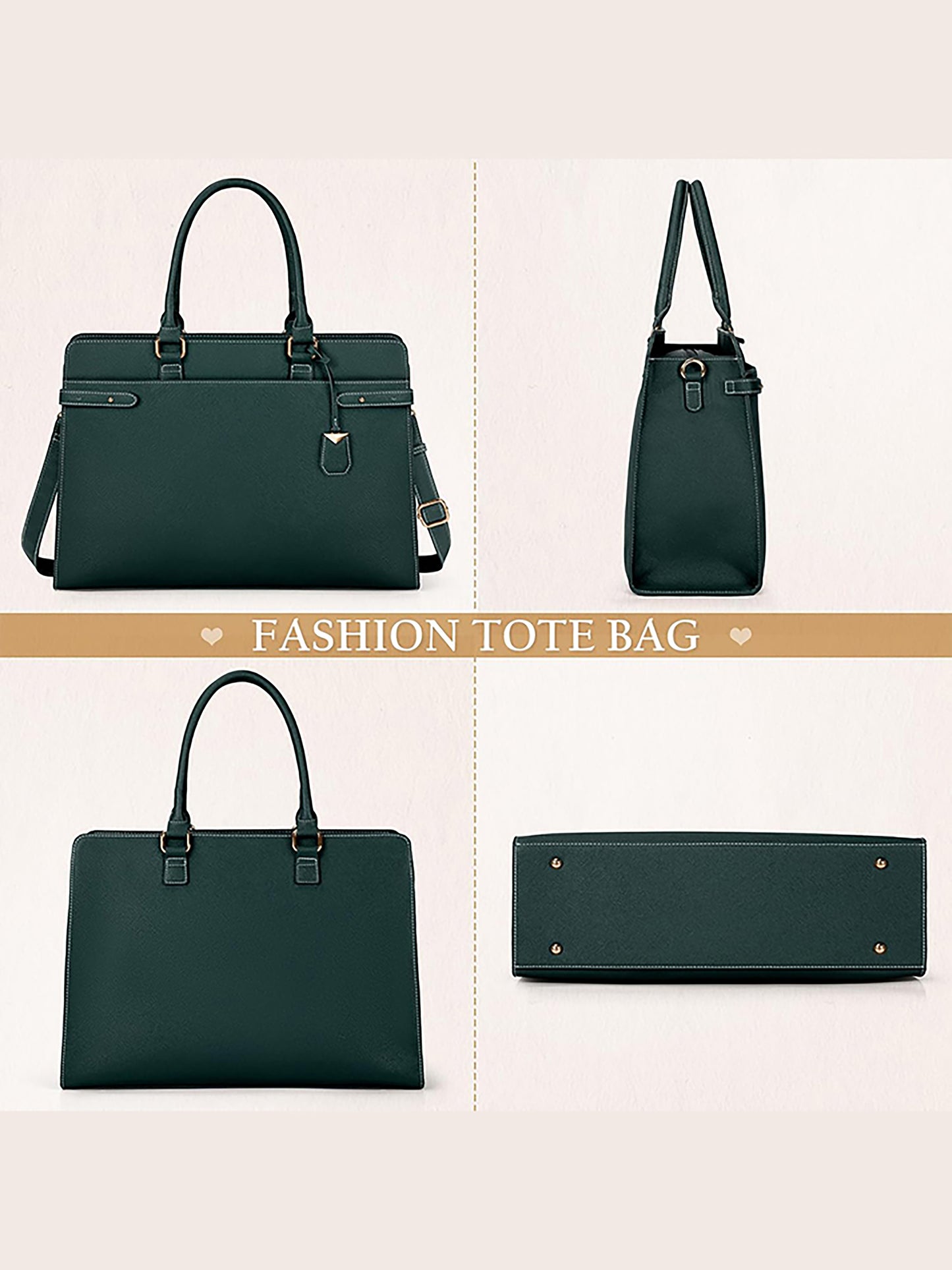 AQUA TOTE BAG + WALLET